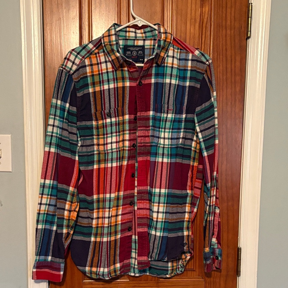 AE colorful flannel